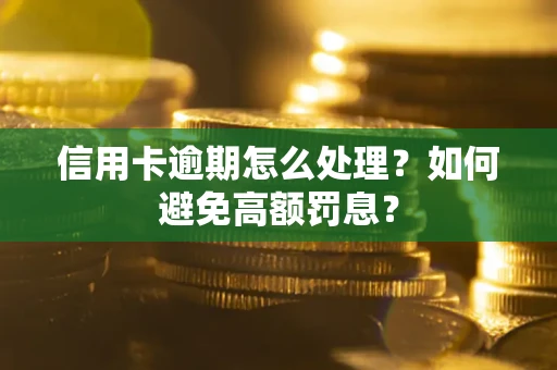 北京信用卡逾期怎么处理？如何避免高额罚息？