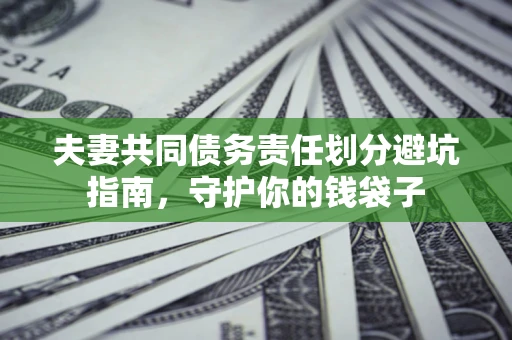 北京夫妻共同债务责任划分避坑指南，守护你的钱袋子