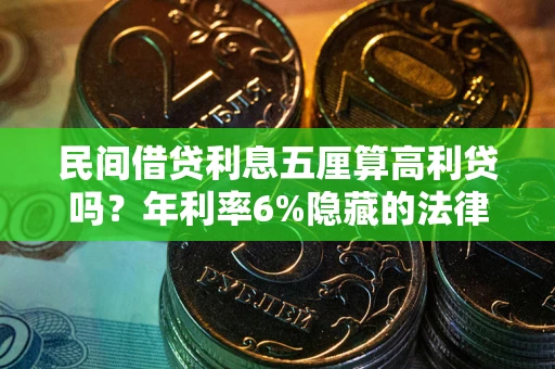 北京民间借贷利息五厘算高利贷吗？年利率6%隐藏的法律风险全解析